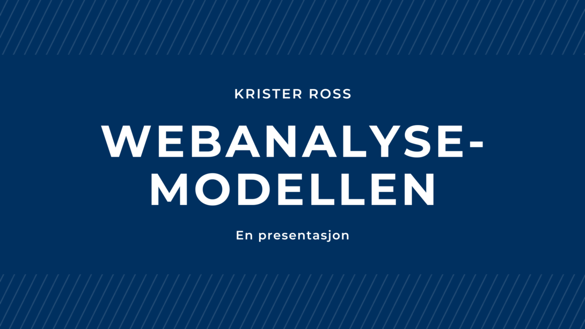 webanalysemodellen av Krister Ross